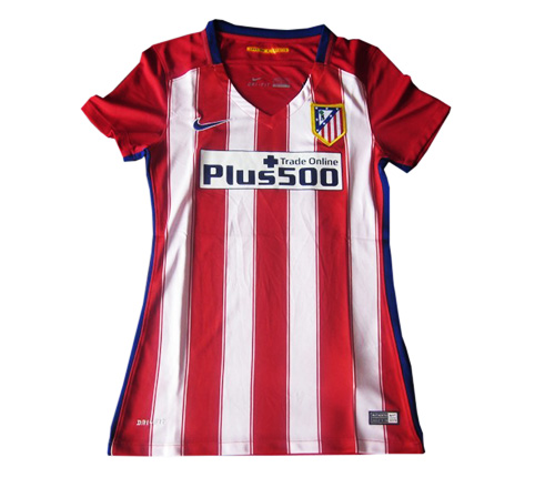 Maillot Atletico Madrid Domicile 15/16 - FEMME - Cliquez sur l'image pour la fermer